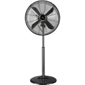LOGIK L16PFGM17 16" Pedestal Fan - Gun Metal