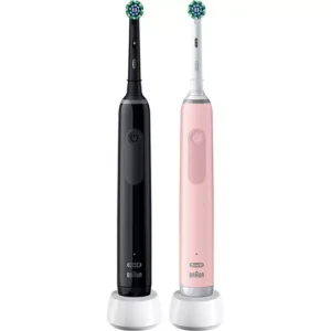 ORAL B Pro 3 3900 Electric Toothbrush - Twin Pack