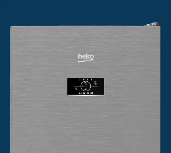 BEKO Pro CNG4692S 50/50 Fridge Freezer - Silver - Image 4
