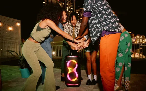 JBL Partybox 320 Bluetooth Megasound Party Speaker - Black - Image 3